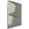 Ekena Millwork 11 7/8in. W x 11 7/8in. H Aberdeen EnduraWall Decorative 3D Wall Panel Covers 0.98 Sq. Ft. WP12X12ABBCR - alternate 4